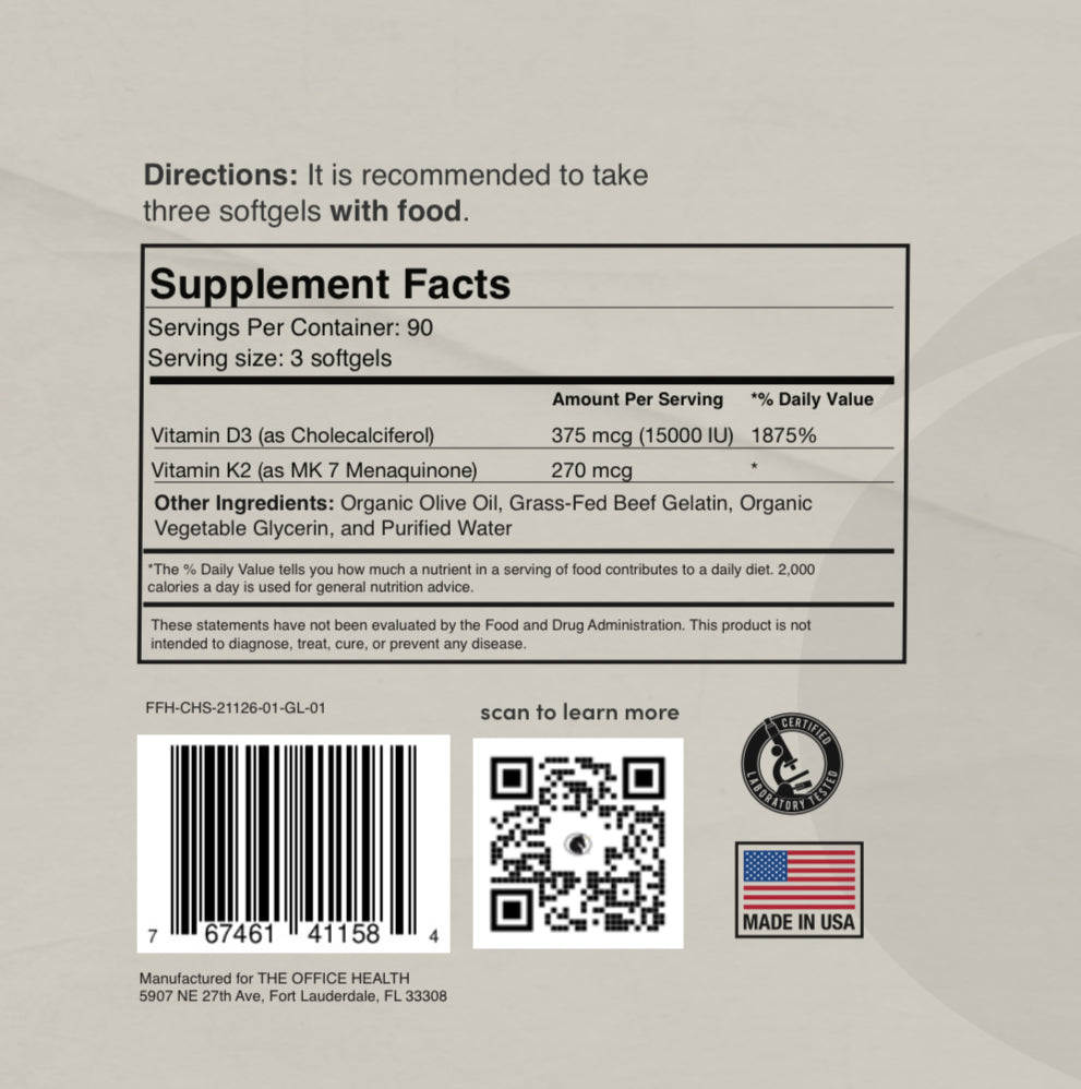 
                  
                    Liposomal Vitamin D3 +K2
                  
                