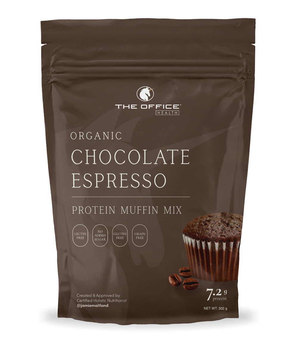 Organic Chocolate Espresso Protein Muffin Mix